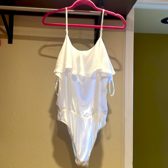 Mine, Medium, White bodysuit - Picture 1 of 6